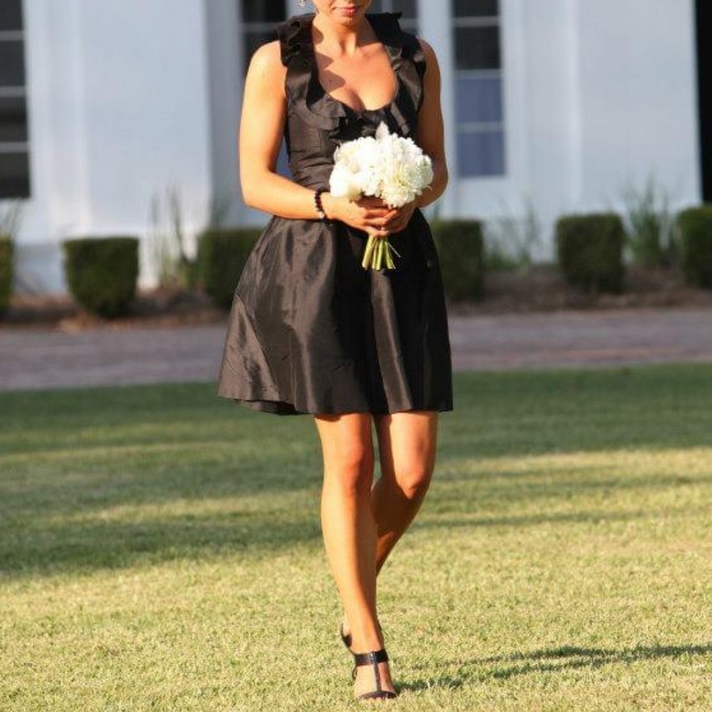Lynn Lugo Black Bridesmaid Dress